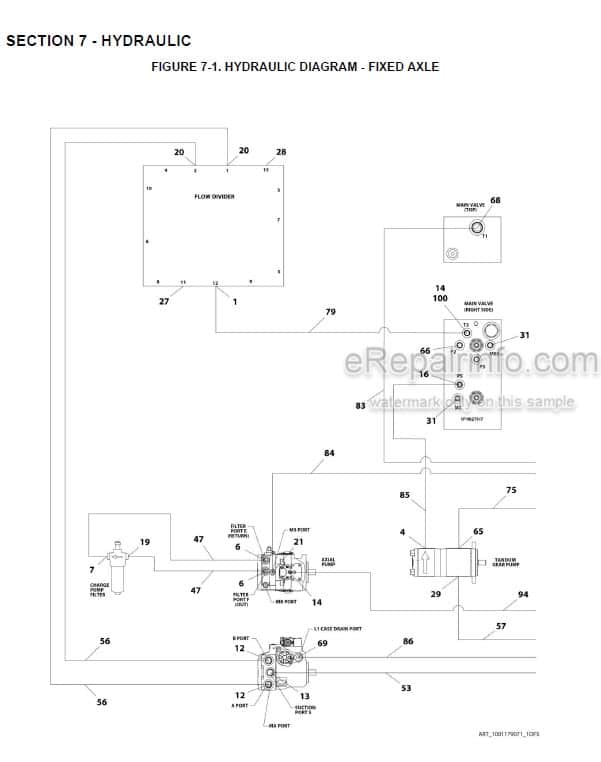 Photo 4 - JLG 530LRT Illustrated Parts Manual Scissor Lift 3121782 SN2