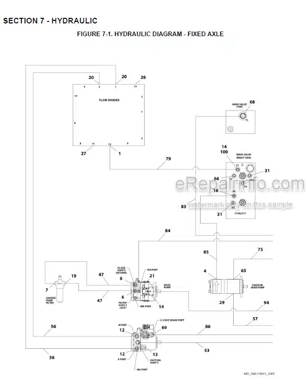 Photo 4 - JLG 530LRT Illustrated Parts Manual Scissor Lift 3121782 SN2