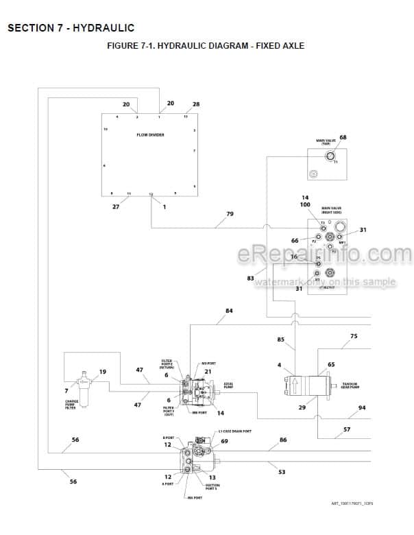 Photo 4 - JLG 530LRT PVC1910 2004 Illustrated Parts Manual Scissor Lift 31215083