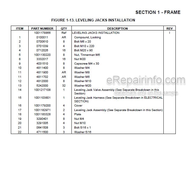 Photo 5 - JLG 530LRT PVC1910 2004 Illustrated Parts Manual Scissor Lift 31215083