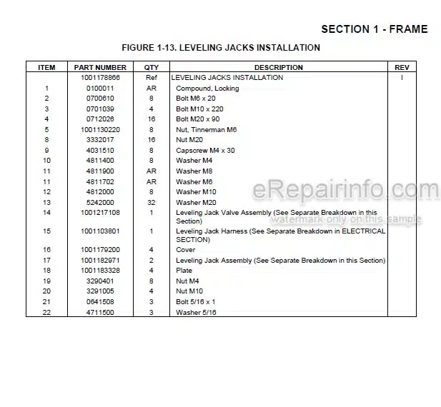 Photo 5 - JLG 530LRT PVC1910 2004 Illustrated Parts Manual Scissor Lift 31215083