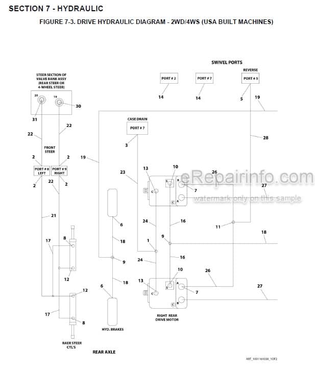 Photo 4 - JLG 600AJ PVC2001 2007 Illustrated Parts Manual Boom Lift 31215032