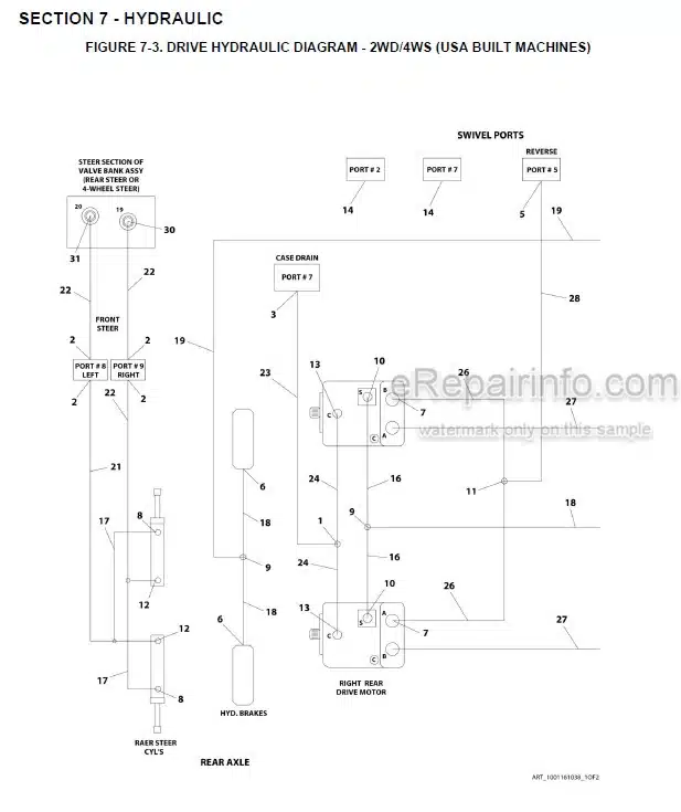 Photo 4 - JLG 600AJ PVC2001 2007 Illustrated Parts Manual Boom Lift 31215032