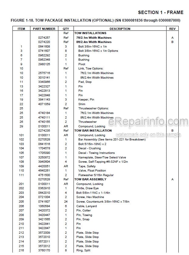 Photo 5 - JLG 600A 600AJ Illustrated Parts Manual Boom Lift SN2