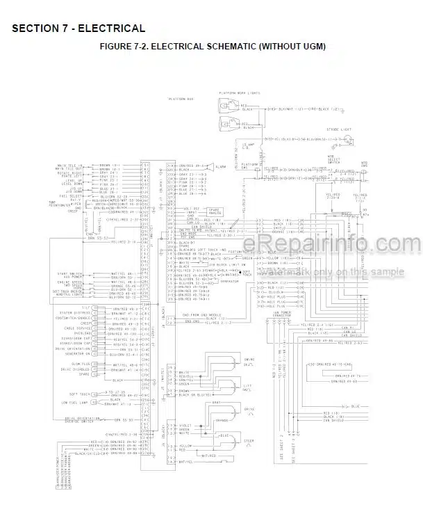 Photo 3 - JLG 600SC 660SJC Illustrated Parts Manual Boom Lift 3121251 SN2