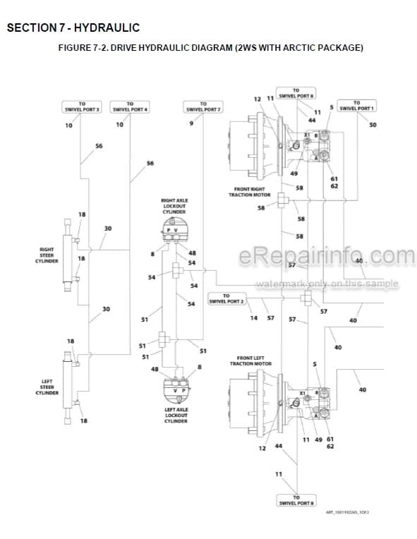 Photo 4 - JLG 600S 660SJ Illustrated Parts Manual Boom Lift 3121729 SN2