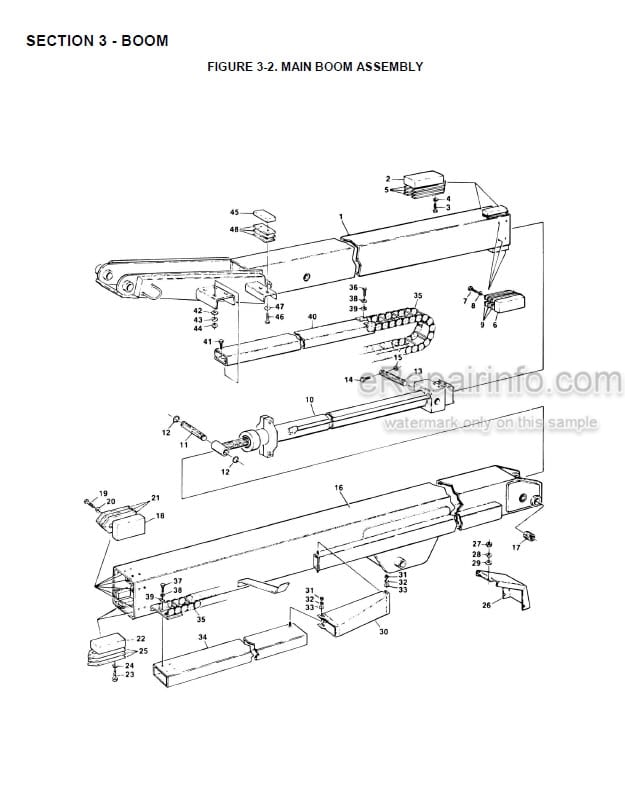 Photo 9 - JLG 60HA Illustrated Parts Manual Boom Lift