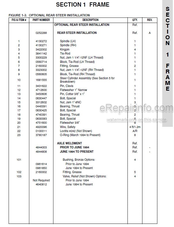 Photo 5 - JLG 60H 60H-6 70H Illustrated Parts Manual Boom Lift 3120290