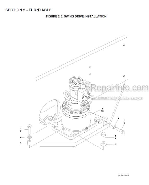 Photo 8 - JLG 660SJC PVC2001 2007 Illustrated Parts Manual Boom Lift 31215038