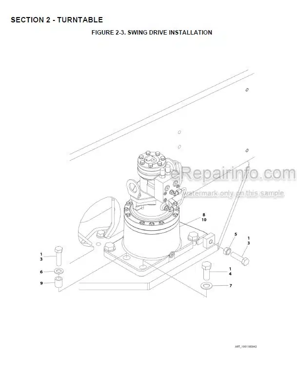 Photo 8 - JLG 660SJC PVC2001 2007 Illustrated Parts Manual Boom Lift 31215038