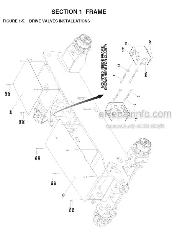 Photo 3 - JLG 740AJ Illustrated Parts Manual Boom Lift 3121146