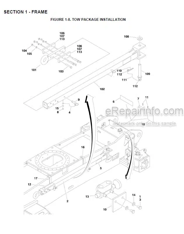 Photo 1 - JLG 740AJ Illustrated Parts Manual Boom Lift With ADE Or UGM Control Module 3121161 SN1