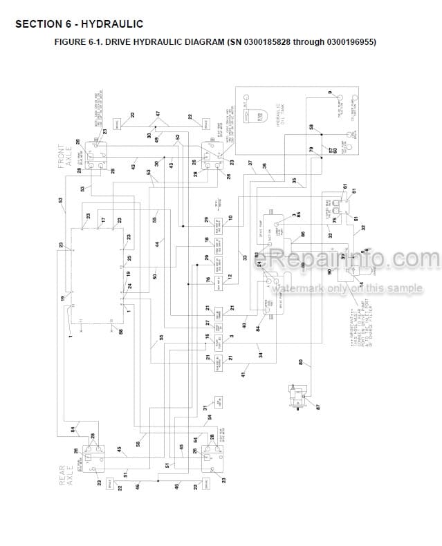 Photo 3 - JLG 740AJ Illustrated Parts Manual Boom Lift With ADE Or UGM Control Module 3121652 SN2