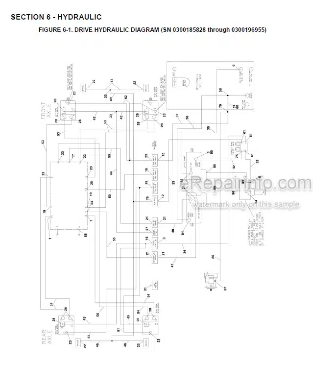 Photo 3 - JLG 740AJ Illustrated Parts Manual Boom Lift With ADE Or UGM Control Module 3121652 SN2