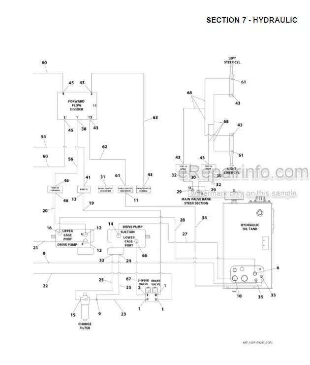 Photo 4 - JLG 800AJ PVC2001 2007 Illustrated Parts Manual Boom Lift 31215047