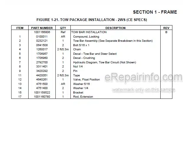 Photo 5 - JLG 800AJ PVC2001 2007 Illustrated Parts Manual Boom Lift 31215047
