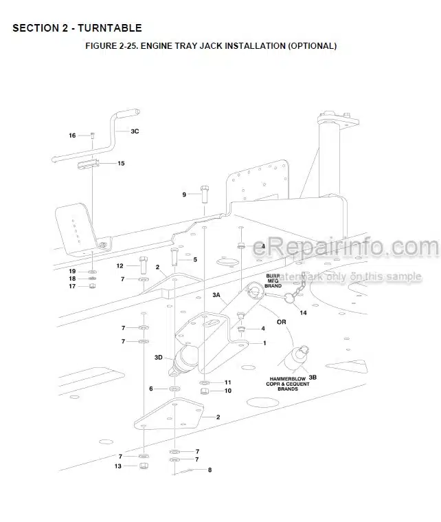 Photo 9 - JLG 800A 800AJ Illustrated Parts Manual Boom Lift SN1