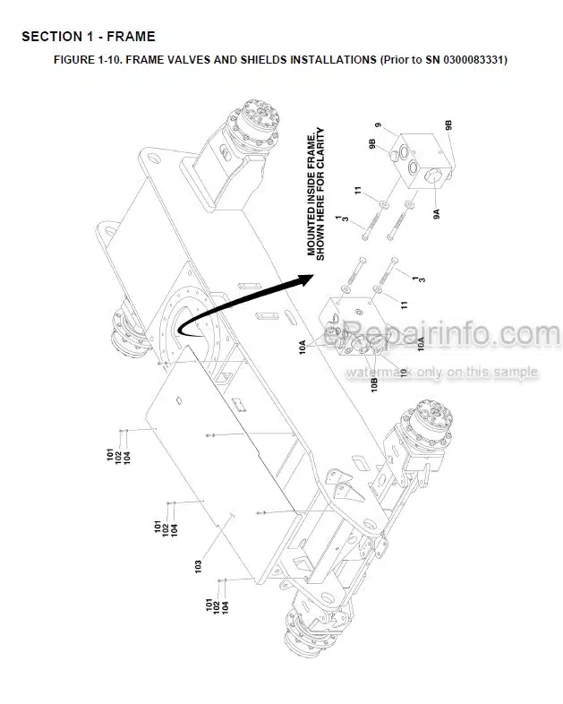 Photo 6 - JLG 800S 860SJ PVC2001 2007 Illustrated Parts Manual Boom Lift 31215050