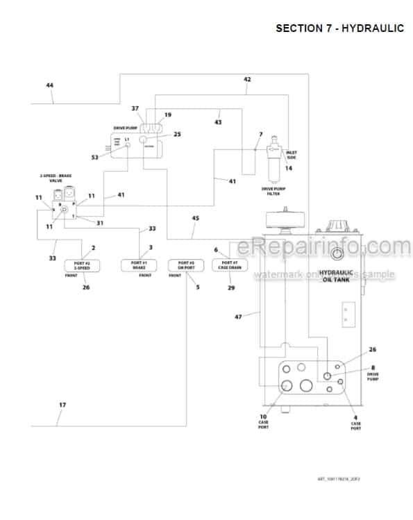 Photo 4 - JLG 800S 860SJ PVC2001 2007 Illustrated Parts Manual Boom Lift 31215050
