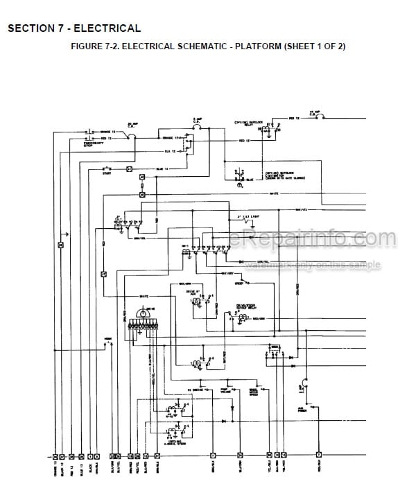 Photo 4 - JLG 80HX 80HX-6 Illustrated Parts Manual Boom Lift 3120800