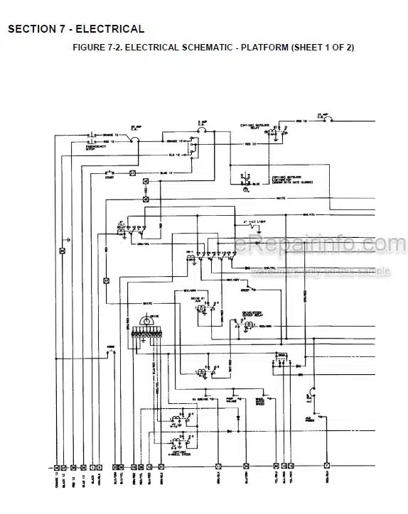 Photo 4 - JLG 80HX 80HX-6 Illustrated Parts Manual Boom Lift 3120800