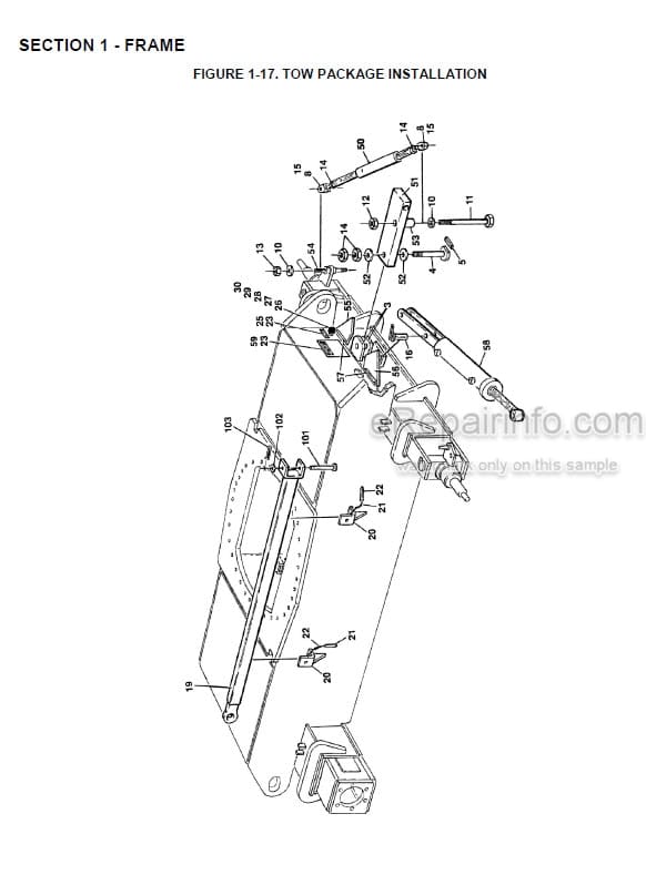 Photo 3 - JLG 80HX 80HX-6 Illustrated Parts Manual Boom Lift 3120800