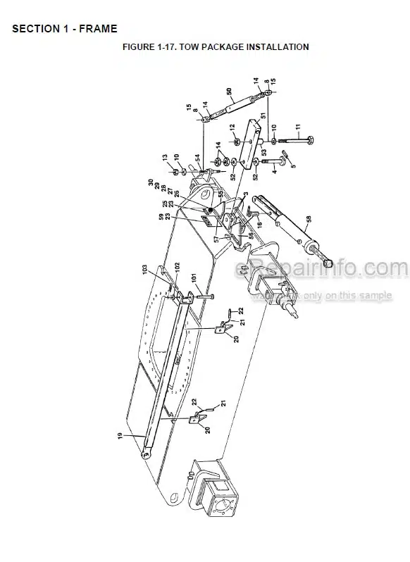 Photo 6 - JLG 100HX 110HX 100HX-10 Illustrated Parts Manual Boom Lift 3120801