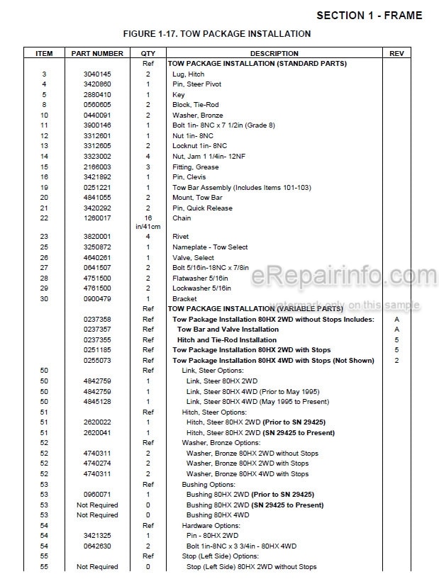 Photo 5 - JLG 80HX 80HX-6 Illustrated Parts Manual Boom Lift 3120800