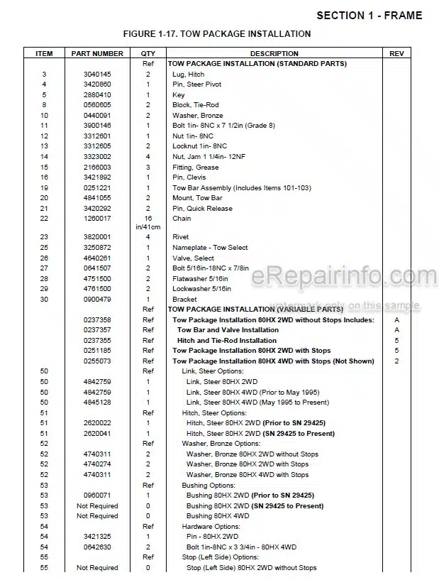 Photo 5 - JLG 80HX 80HX-6 Illustrated Parts Manual Boom Lift 3120800