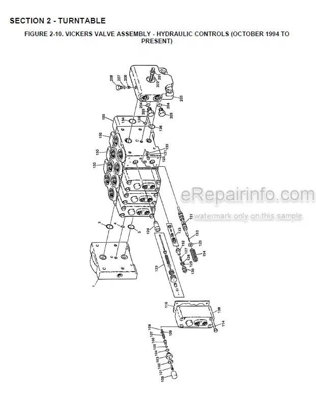 Photo 7 - JLG 80F Illustrated Parts Manual Boom Lift 3120108