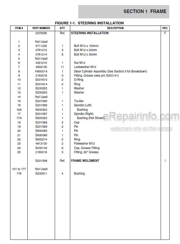 Photo 5 - JLG 80SL Illustrated Parts Manual Scissor Lift