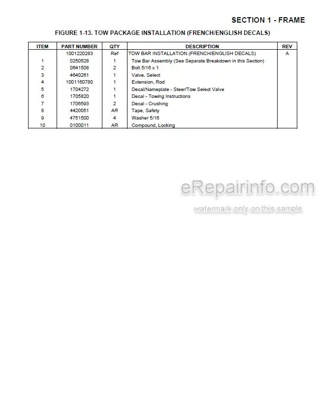 Photo 5 - JLG 860SJ HC3 Illustrated Parts Manual Boom Lift 31215891