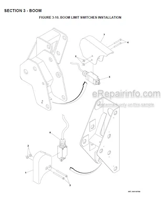 Photo 7 - JLG Skytrak Legacy 6042 Service Manual Telehandler