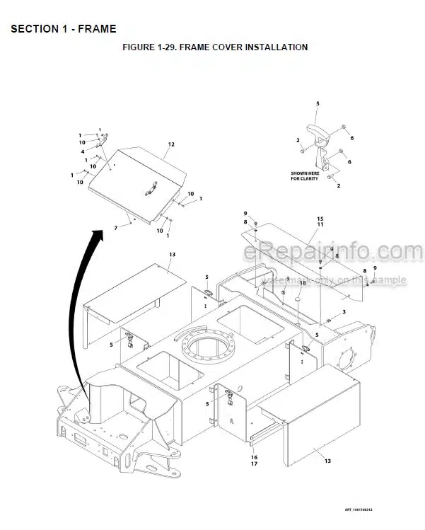 Photo 6 - JLG E450A E450AJ M450AJ Illustrated Parts Manual Boom Lift 3121649 SN1