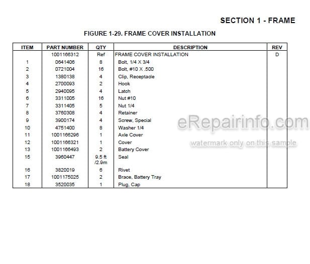 Photo 5 - JLG E400AN E400AJPN PVC2001 Illustrated Parts Manual Boom Lift 31215011