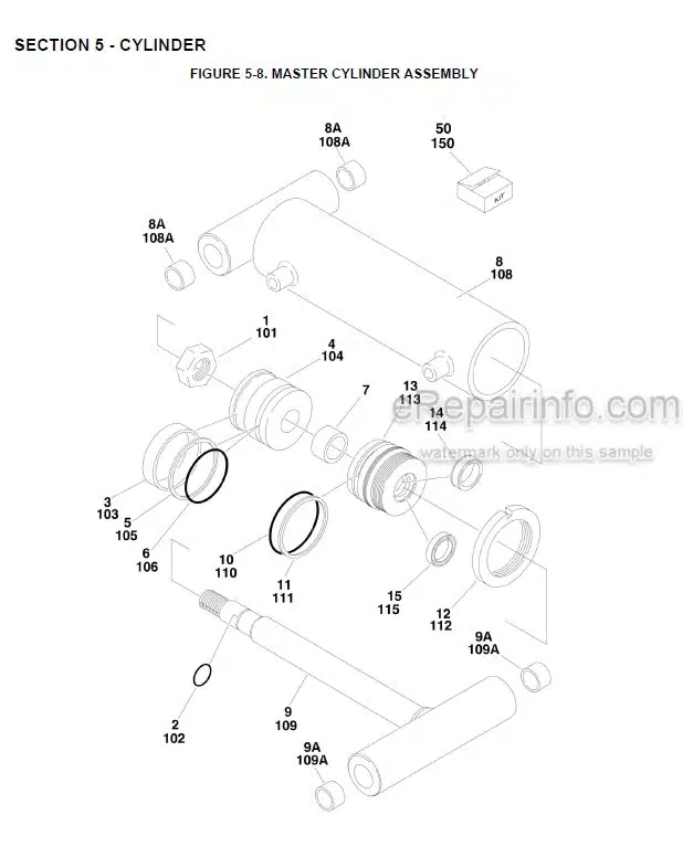 Photo 8 - JLG E600 E600J E600JP M600 M600J M600JP Illustrated Parts Manual Boom Lift SN1