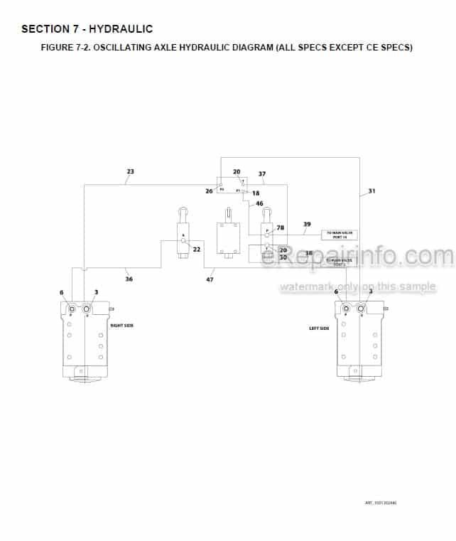 Photo 3 - JLG E600 E600J E600JP M600 M600J M600JP Illustrated Parts Manual Boom Lift 3121712 SN2