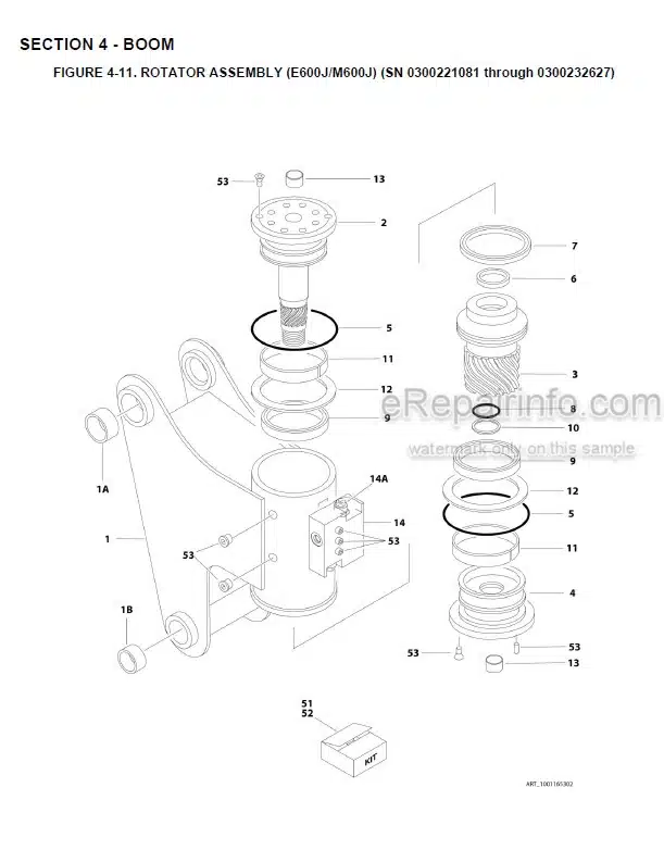 Photo 6 - JLG GM Illustrated Parts Manual Engine Parts Supplement 3121245