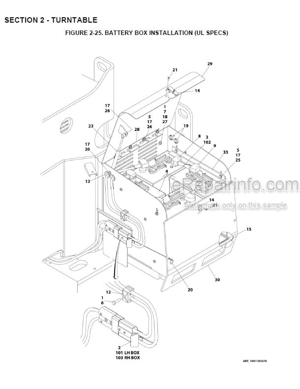 Photo 10 - JLG EC600SJ EC600SJP H600SJ H600SJP PVC 2001 2007 Illustrated Parts Manual Boom Lift 31215029