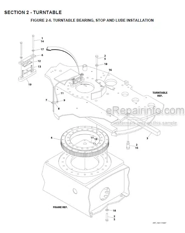 Photo 7 - JLG EC520AJ Illustrated Parts Manual Boom Lift 31217108