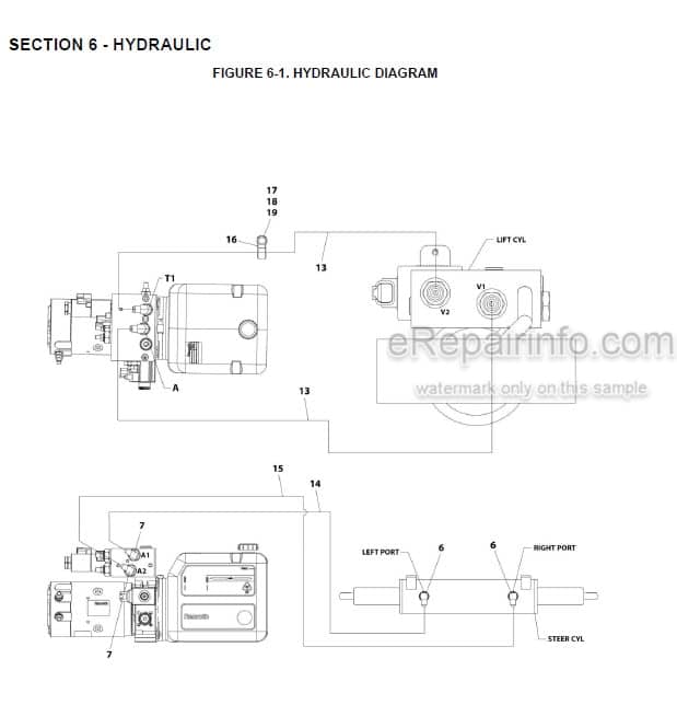 Photo 4 - JLG ES1330L Illustrated Parts Manual Scissor Lift 3121795