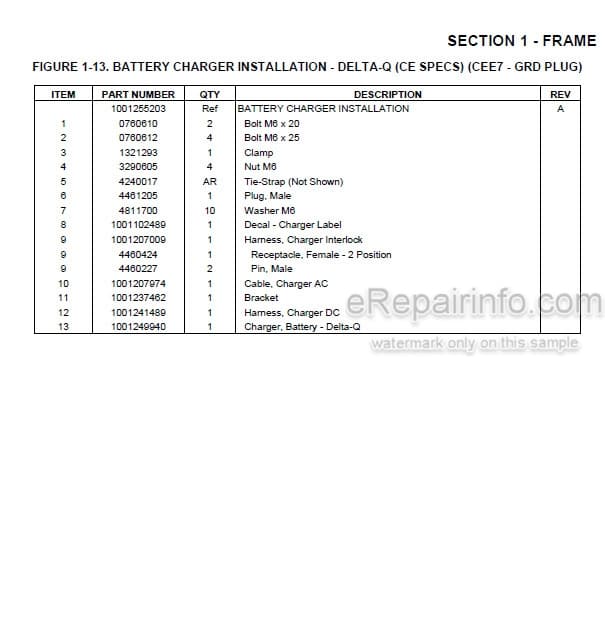 Photo 5 - JLG ES1530L Illustrated Parts Manual Scissor Lift 3121796