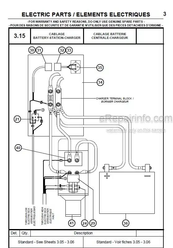 Photo 4 - JLG Grove Delta Toucan 1100 Spare Parts Manual Mast Boom Lift MA0086-00
