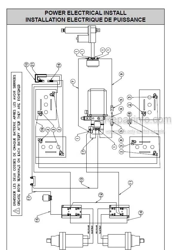 Photo 3 - JLG Grove Junior 6A 6A DI Spare Parts Manual Mast Boom Lift MA0261-00