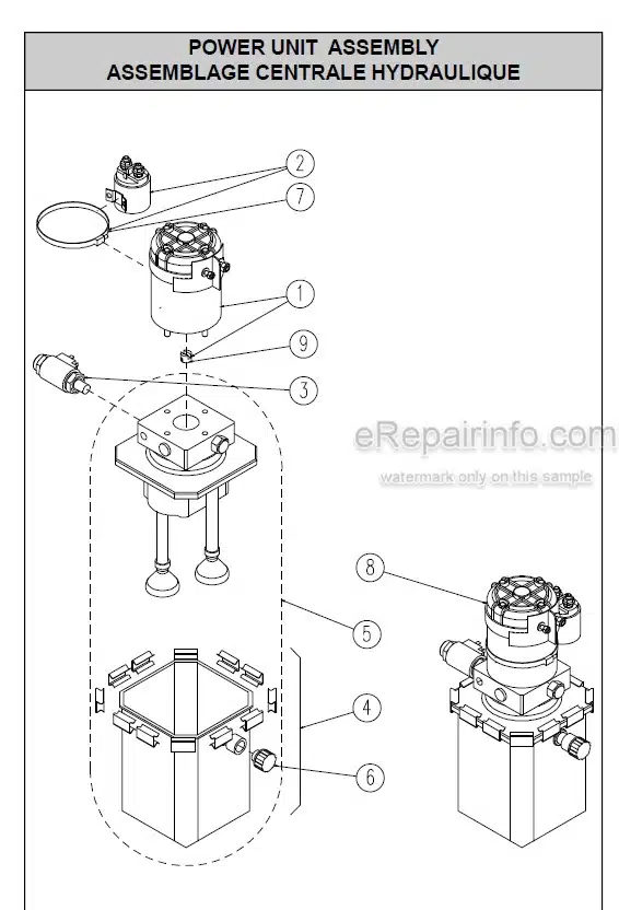 Photo 5 - JLG Grove Junior 6A 6A DI Spare Parts Manual Mast Boom Lift MA0261-00