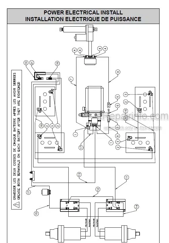 Photo 6 - JLG Grove Junior 6A 6A DI  V1331E Spare Parts Manual Mast Boom Lift MA0261-01