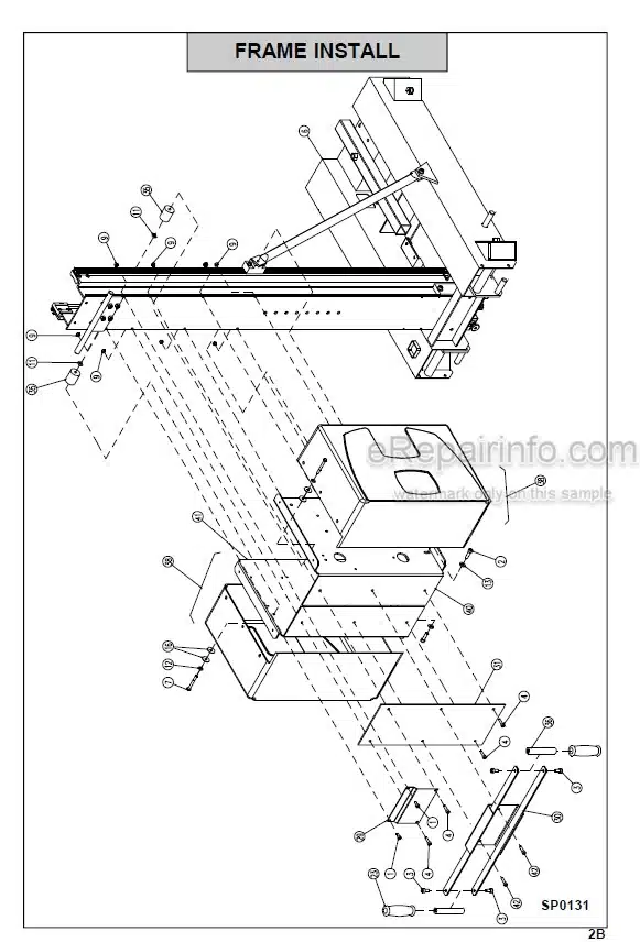 Photo 5 - JLG Grove PM36AC PM36DC Spare Parts Manual Mast Boom Lift