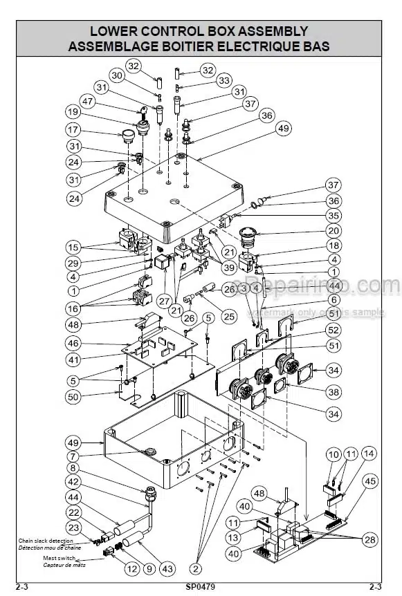 Photo 10 - JLG Grove Toucan 1010 Spare Parts Manual Mast Boom Lift