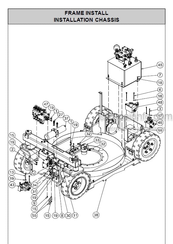 Photo 1 - JLG Grove Toucan 910 Spare Parts Manual Mast Boom Lift