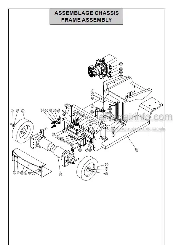 Photo 7 - JLG Grove Toucan Junior 6 VM1931E Spare Parts Manual Mast Boom Lift